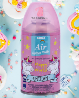 Ambientador unicornio rosa
