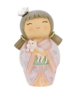 Kokeshi gato ambientador 8.5cm