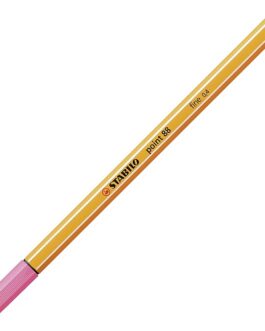 Bolígrafo Stabilo point 88 rosa