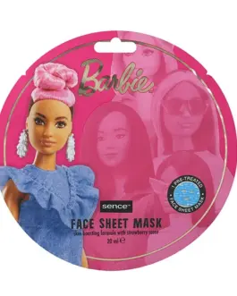 Mascarilla facial Barbie azul fresa