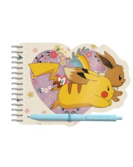 Libreta y bolígrafo Pokémon