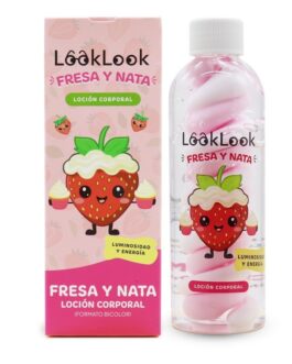 Loción Corporal LookLook fresa nata