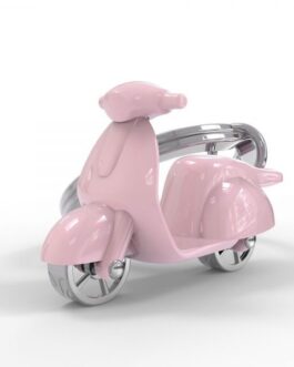 Llavero scooter rosa