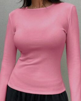 Camiseta térmica fucsia