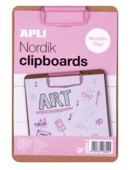 Clipboard madera rosa