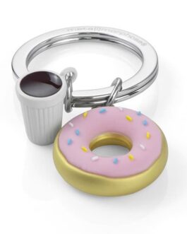 Llavero café donut