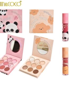 Paleta sombras y labial Panda Teddy