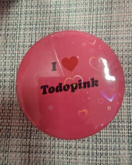 Chapa I love Todo Pink