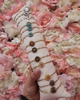 Pulseras acero artesanales