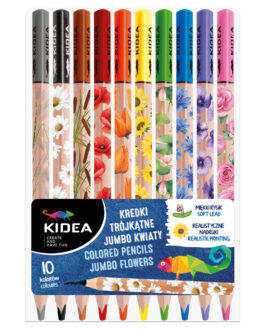 Set lápices jumbo flores