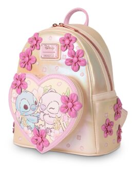 Mochila Loungefly Stitch y Angel