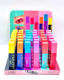 Máscara de pestañas de colores