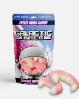 Chucherías liofilizadas colmillos