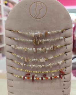 Tobilleras acero veraniegas