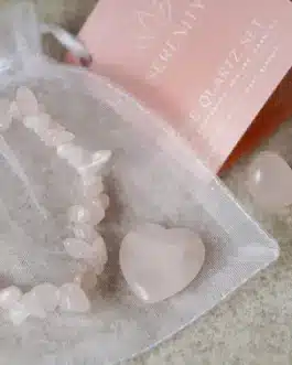 Pack cuarzo rosa