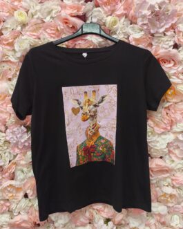 Camiseta Jirafa elegante