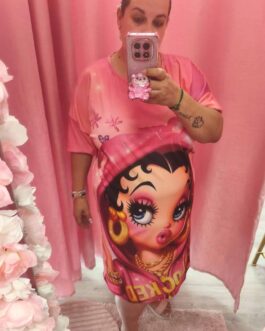 Vestido curvy Betty Boop