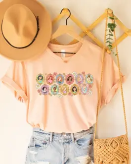 Camiseta retratos Princesas Disney
