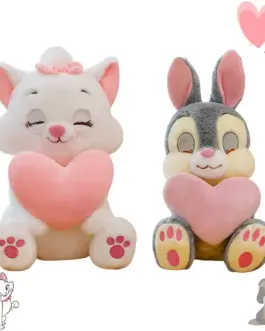 Peluches Marie o Tambor corazón