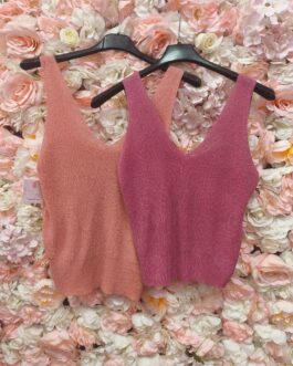 Top brilli rosa