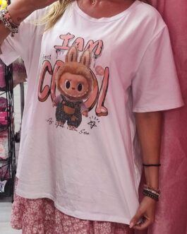 Camiseta curvy Labubu