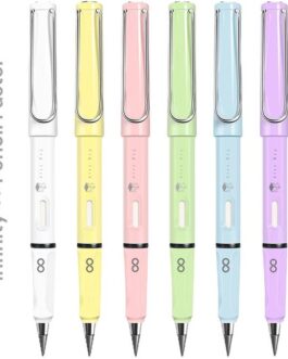 Lápices infinitos colores pastel