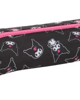 Estuche Kuromi con goma elástica