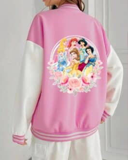 Chaqueta rosa princesas Disney