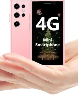 Mini Teléfono móvil rosa