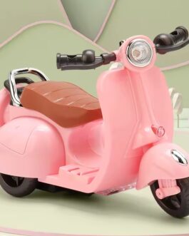 Moto eléctrica Labubu rosa