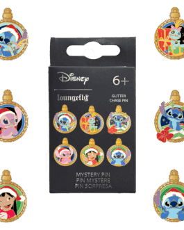 Pin Loungefly sorpresa Lilo y Stitch navidad
