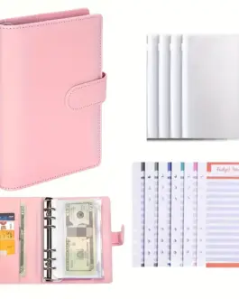 Cuaderno del ahorro rosa