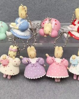 Blind box Llavero conejos Marron