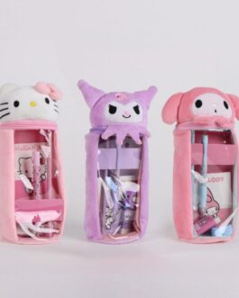 Estuche peluche Sanrio + accesorios