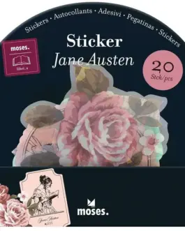 Pegatinas Jane Austen x20