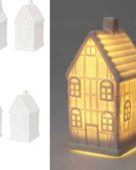 Casitas decorativas con luz